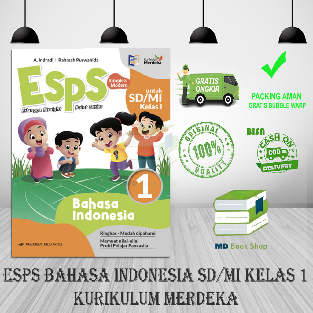 Jual BEST SELLER ORIGINAL ESPS BAHASA INDONESIA SD/MI KELAS 1 2 4 5 ...