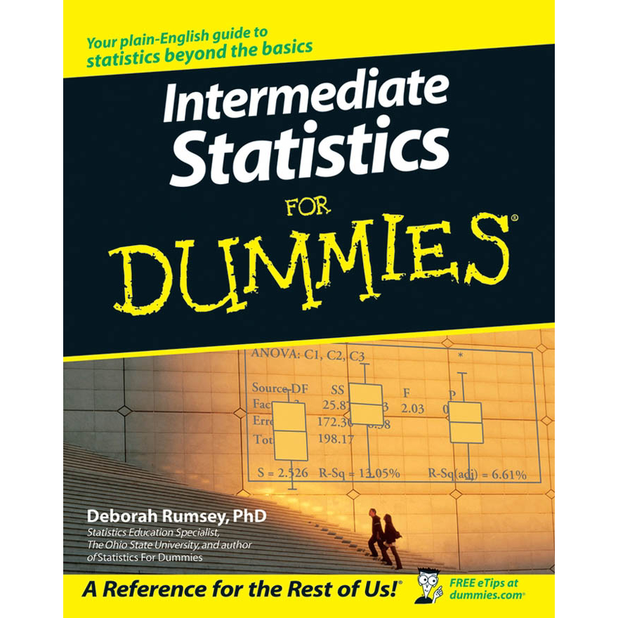 Jual BUKU Intermediate Statistics for Dummies (Deborah Rumsey) Shopee