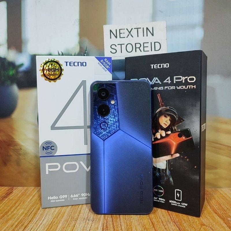 Jual TECNO POVA 4 PRO 8/128 8/256 SECOND FULLSET | Shopee Indonesia