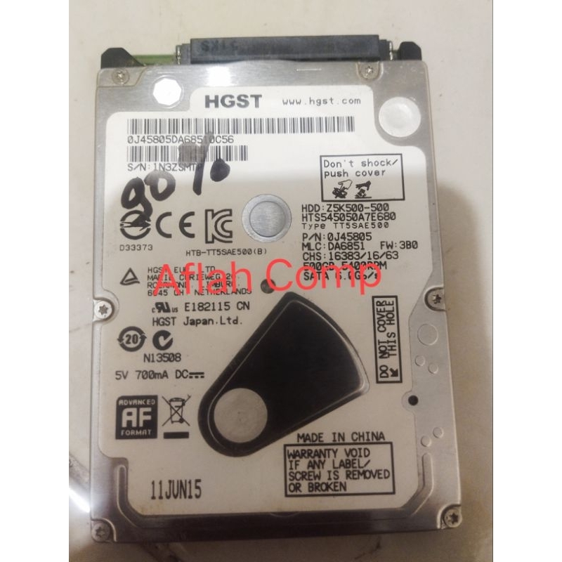 Jual HDD low sentinel hgst 90% healt | Shopee Indonesia