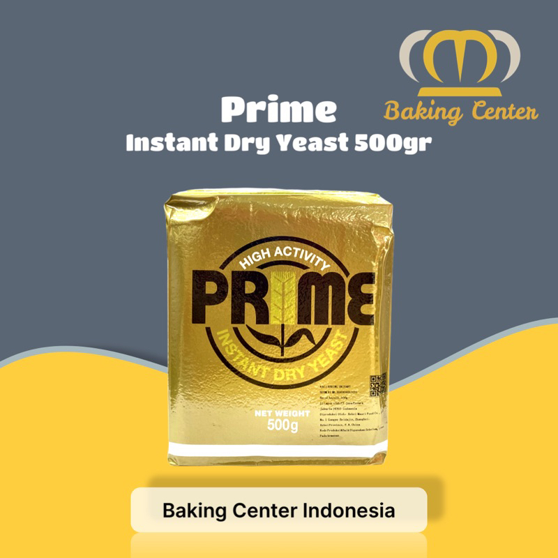 Jual Prime Instant Dry Yeast / Prime Ragi Kering Instan 500gr | Shopee ...