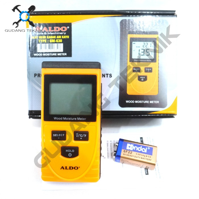 Jual Alat Ukur Kadar Air Kayu Gm Aldo Wood Moisture Meter