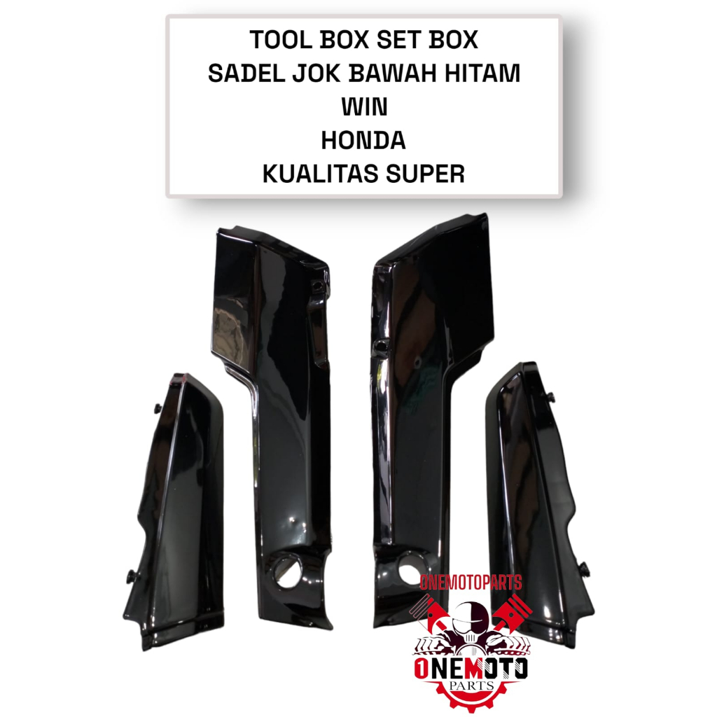 Jual TOOL BOX TOOLBOX SET BOX SIRIP SADEL JOK BAWAH HITAM WIN HONDA ...