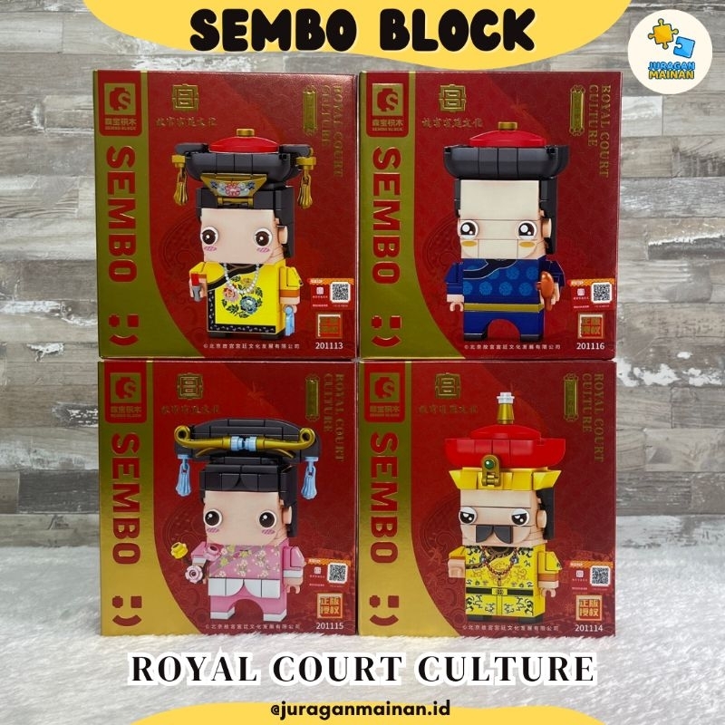 Jual SEMBO BLOCKS Royal Court Couture Series - Bricks Brick Block ...