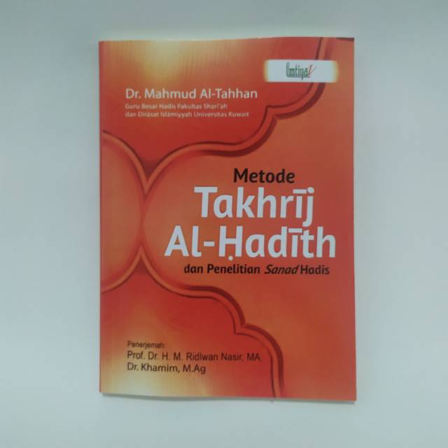 Jual Metode Takhrij Al Hadith Dan Penelitian Sanad Hadis Shopee Indonesia