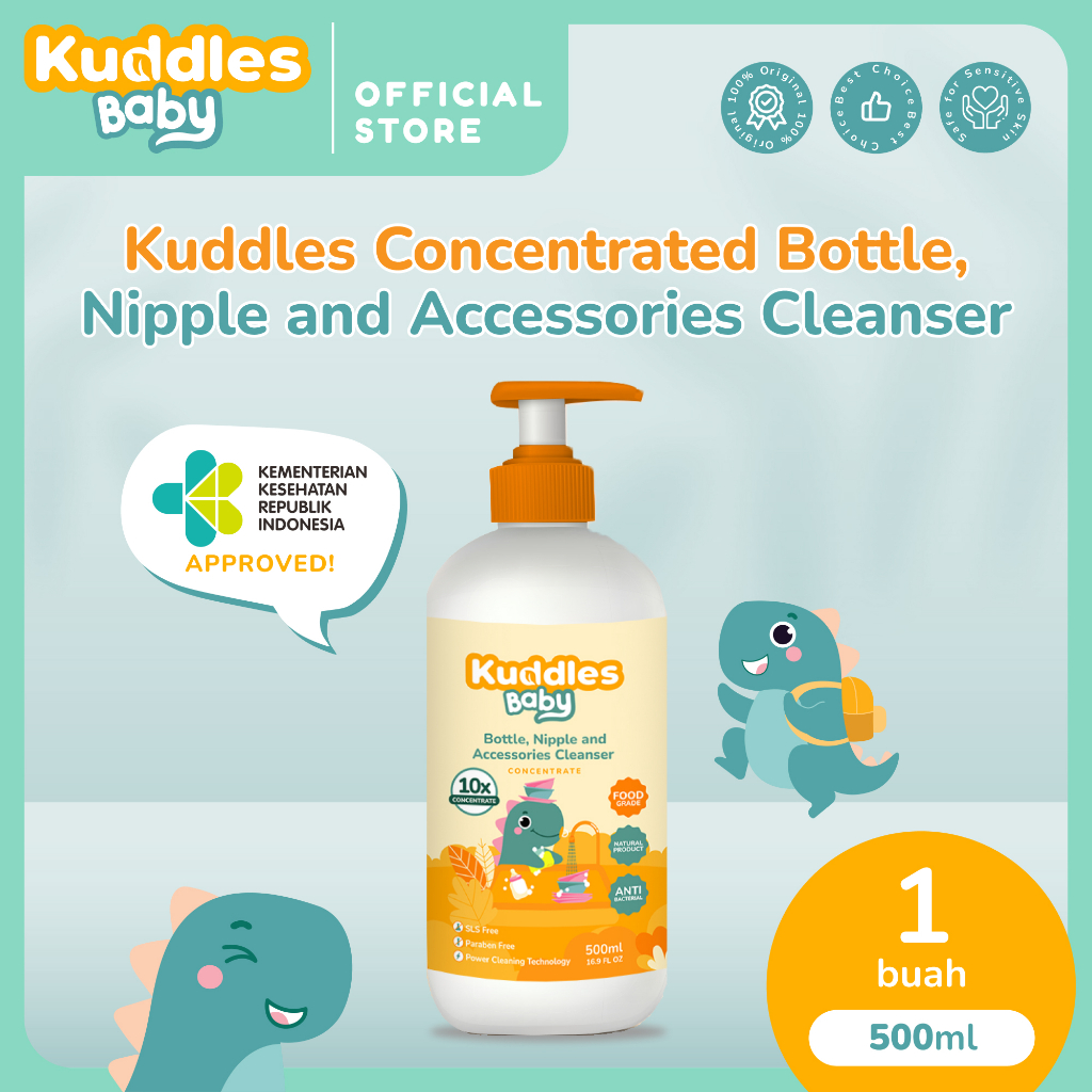 Jual Kuddles Baby Concentrated Bottle and Accessories Cleanser (isi 1
