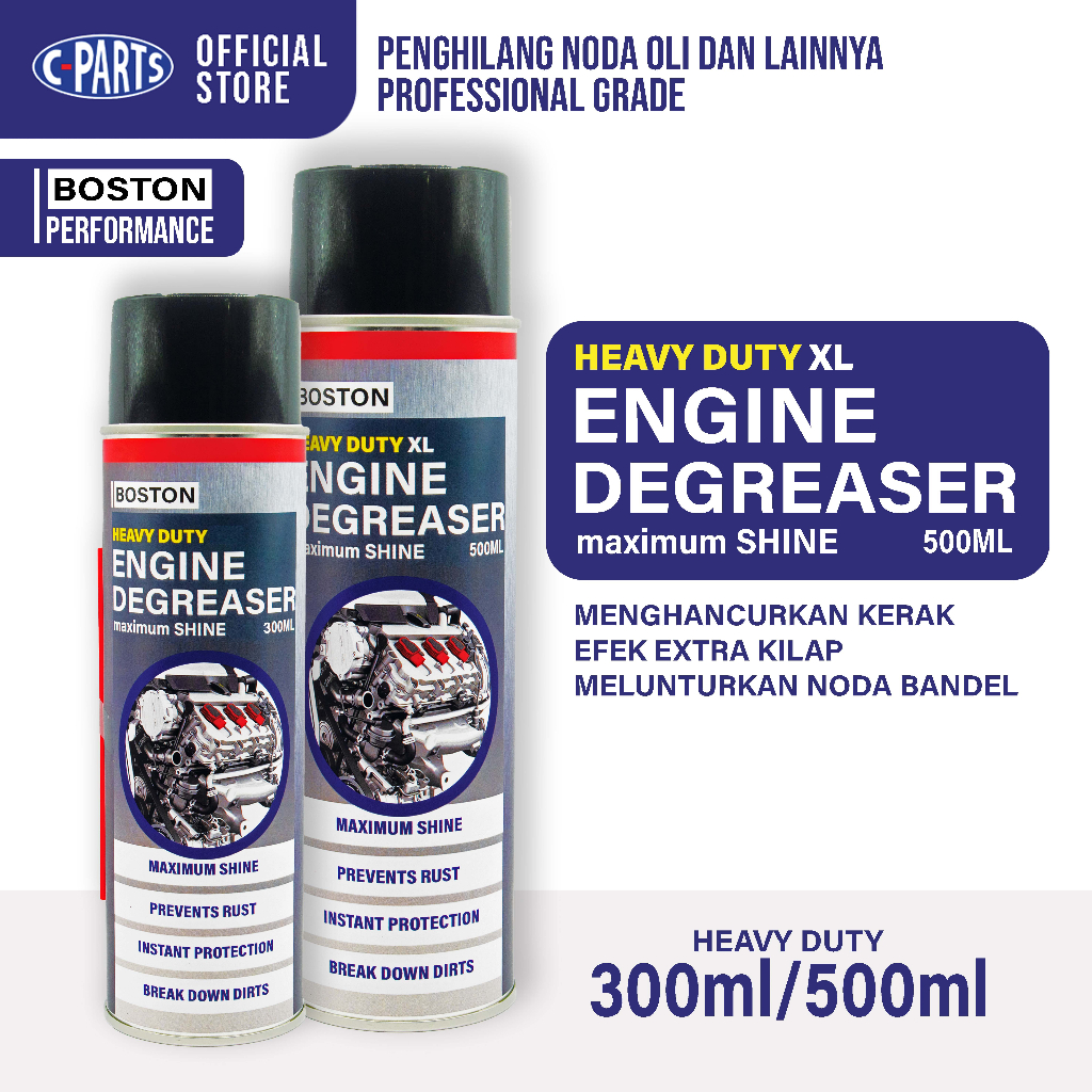 Jual Engine Degreaser Kerak Oli Mesin Heavy Duty BOSTON Shopee Indonesia