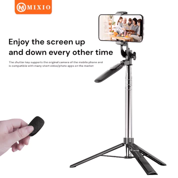 MIXIO A36 160CM Tongsis Bluetooth Selfie Stick Tripod With Remote