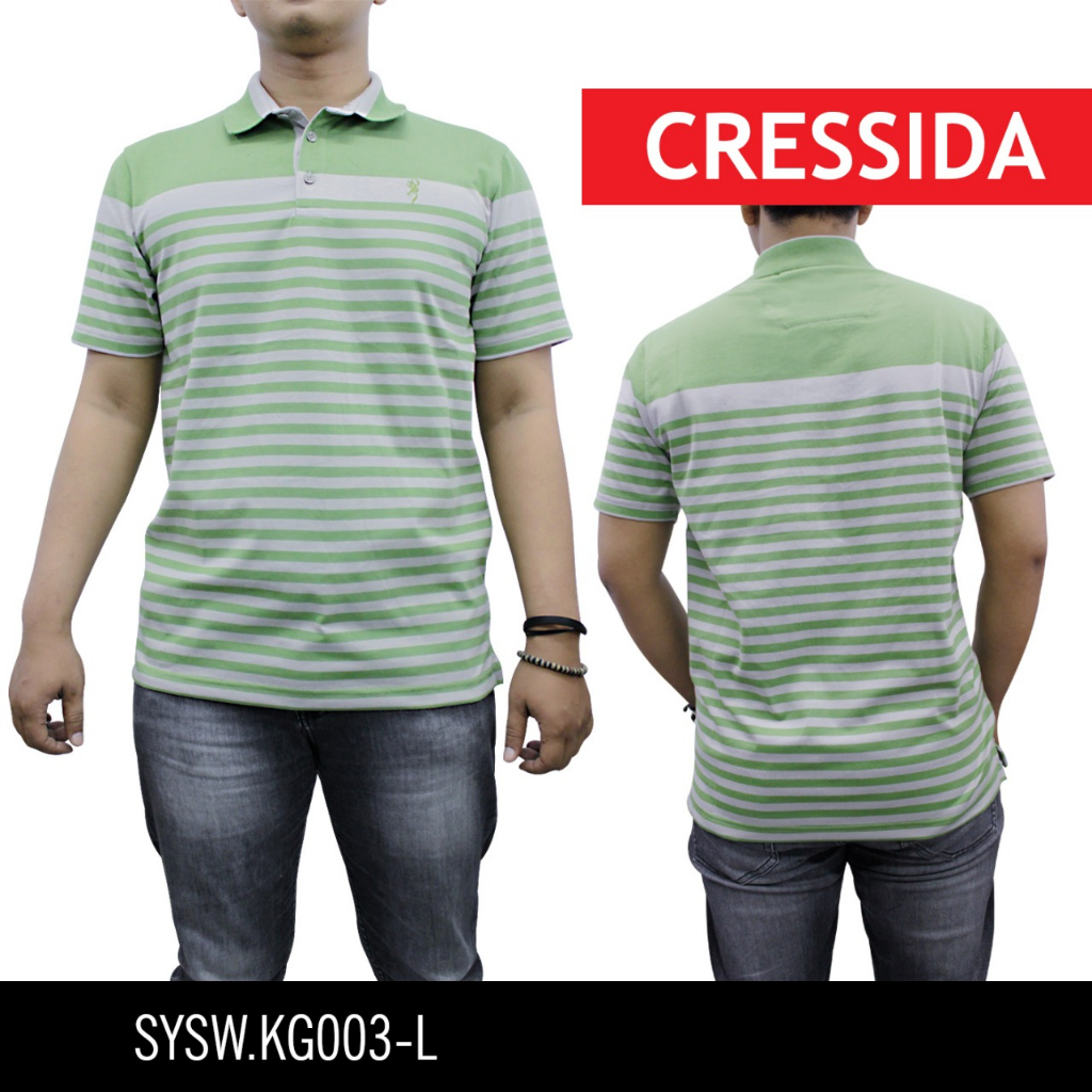 Jual Gof Syww Sysw Cressida Kaos Polo Shirt Cowok Berkerah