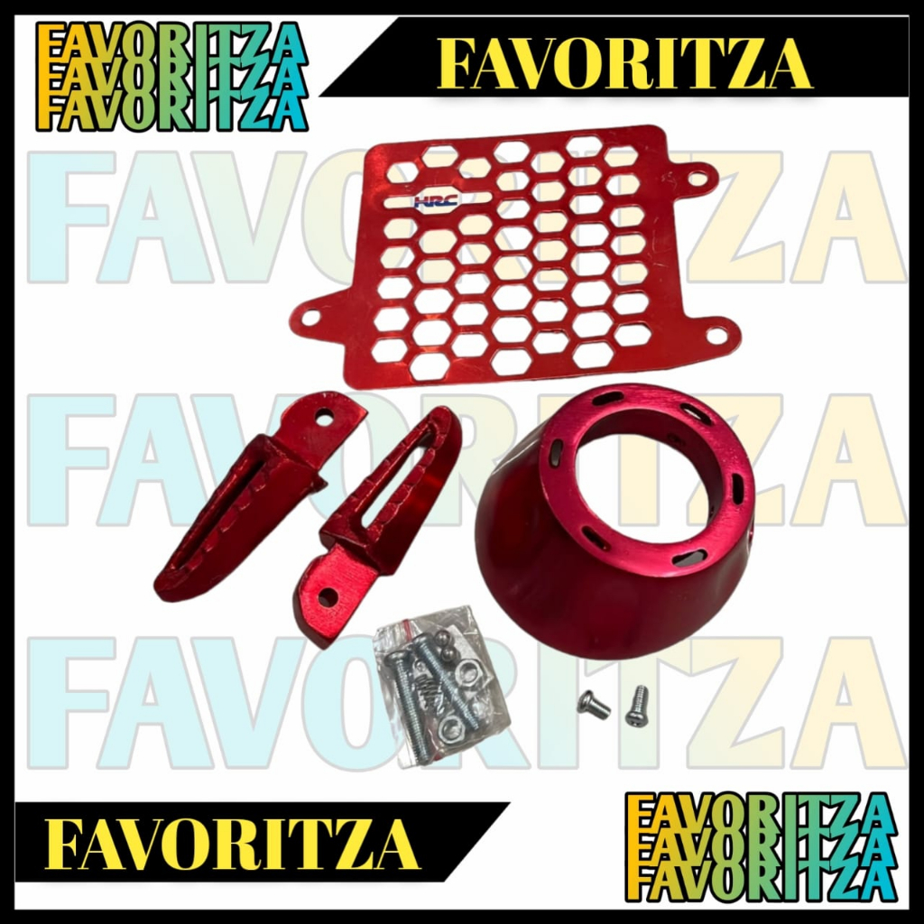 Jual PAKET HEMAT 3 IN 1 COVER RADIATOR VARIO HRC FREE BAUT PNP ...