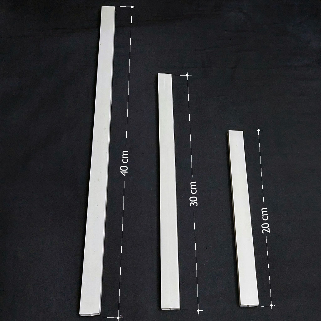 Jual Stick PVC / Batang PVC / Stick PVC Kotak 1cm x 2cm | Shopee Indonesia