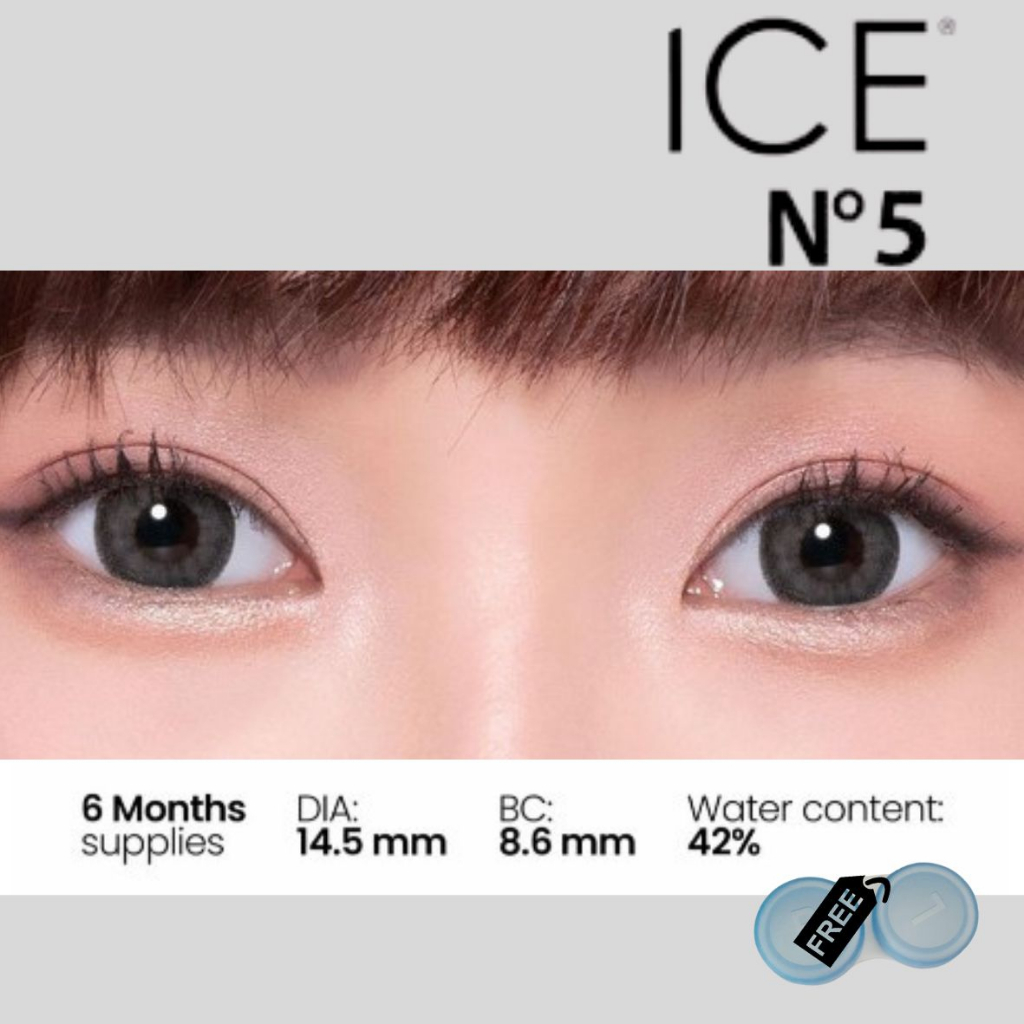 Jual Ice N5 Softlens Grey Shopee Indonesia