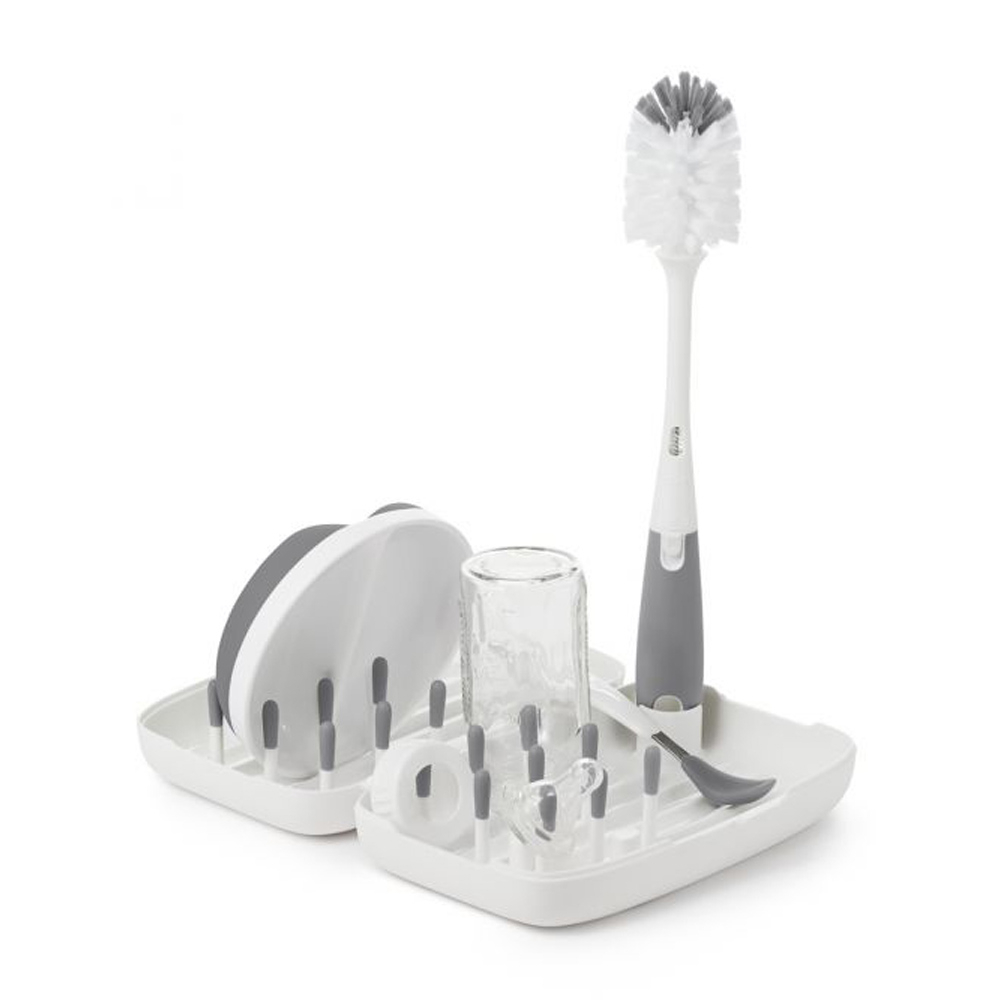 Jual OXO Tot On-the-Go Drying Rack with Bottle Brush | Shopee Indonesia