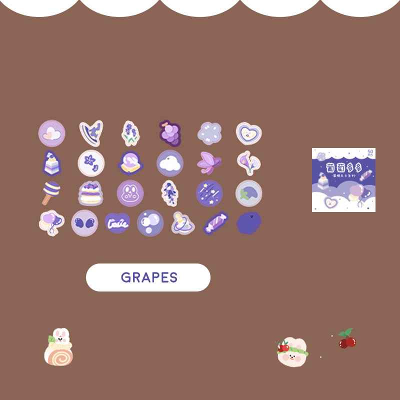 Jual Tiny Box of Colors Flakes Stickers / Stiker Set Box Mini / Stiker ...