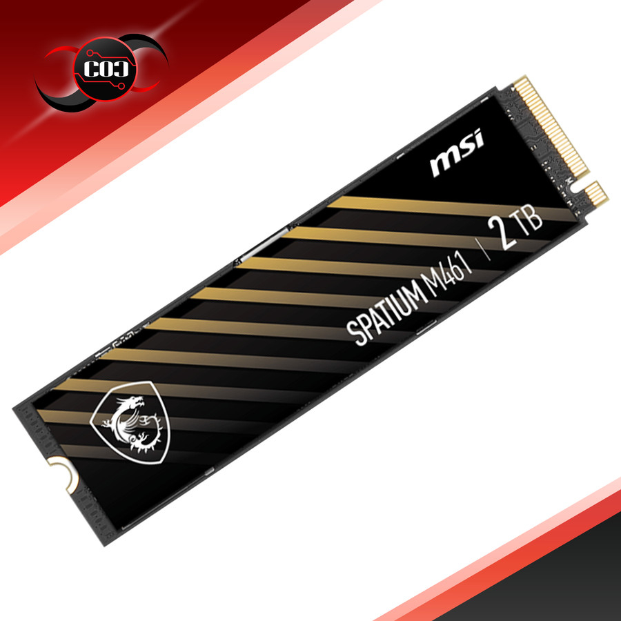 Jual MSI SPATIUM M461 2TB PCIe 4.0 NVMe M.2 | Shopee Indonesia