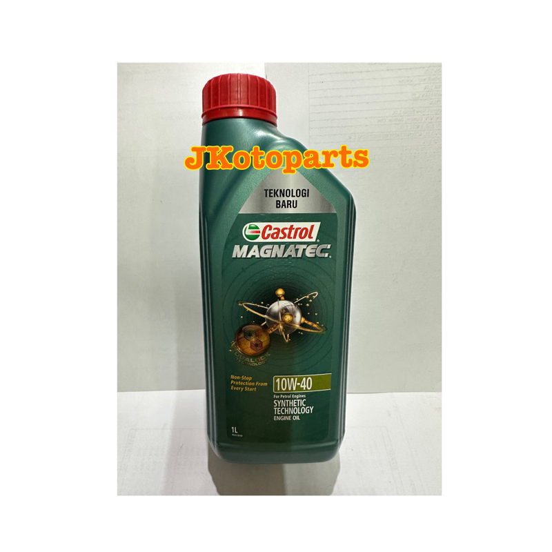 Jual Oli Mesin Castrol Magnatec 10W-40 Synthetic Technology 1 Liter ...