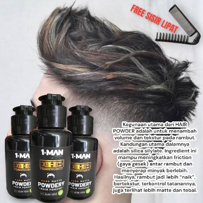 Jual BHC Hair Powder With Aloe Vera 10gr Original Produk BPOM Original ...