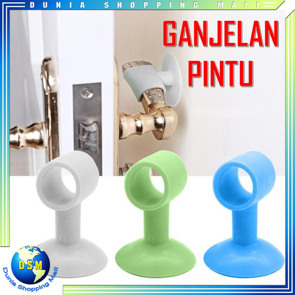 Jual Dsm Karet Silikon Pengaman Pegangan Gagang Pintu Pelindung Benturan Tembok Handle Anti