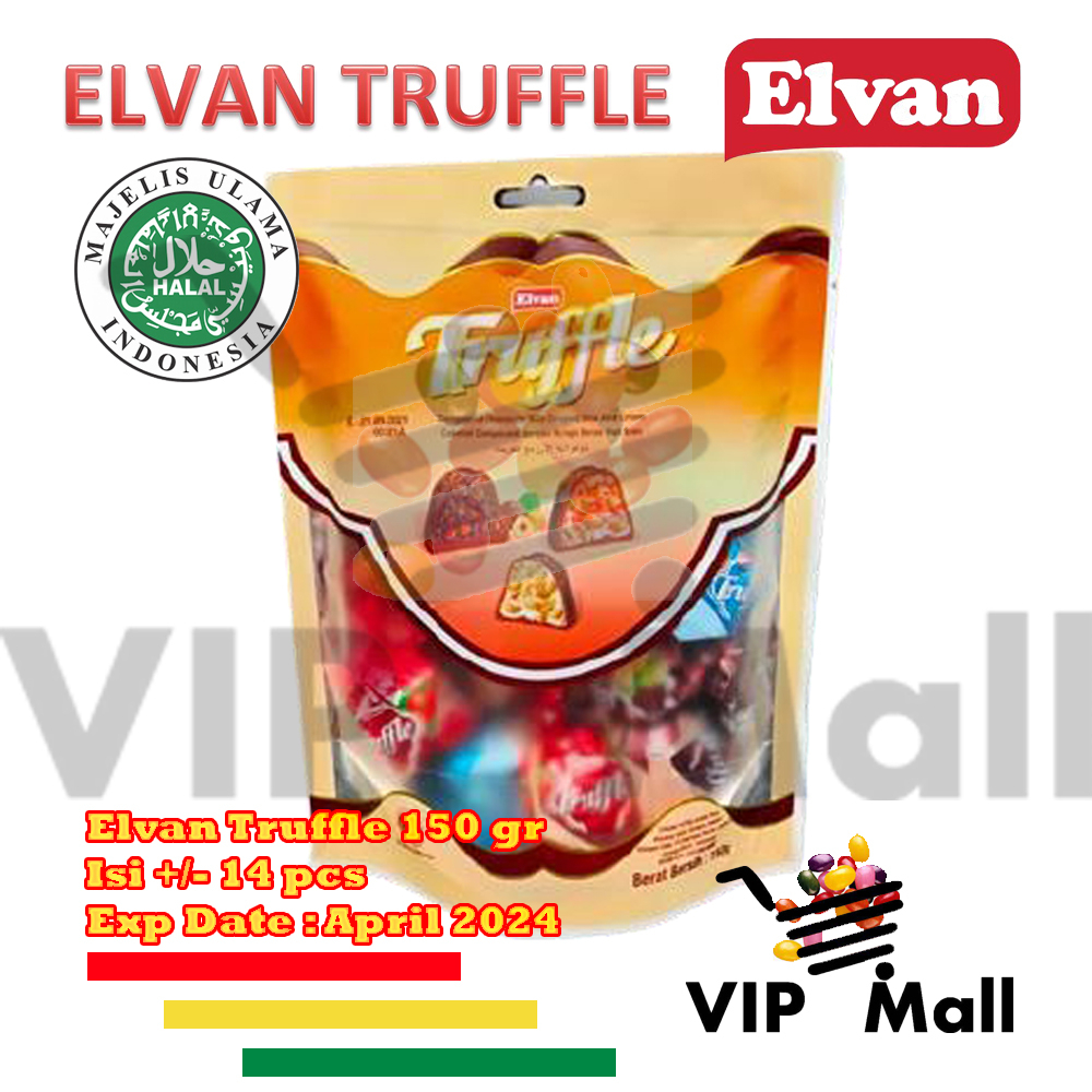 Jual Elvan Truffle Gr Chocolate Coklat Arab Turki Turkey Shopee