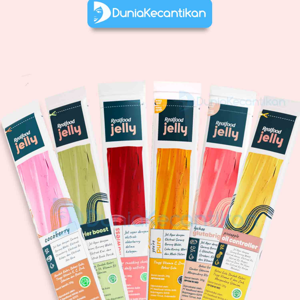 Jual Realfood Flawless Jelly Collagen Formula Sarang Burung Walet