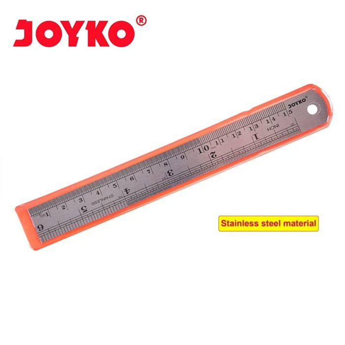 Jual Stainless Ruler Penggaris Besi 15 Cm Joyko Shopee Indonesia