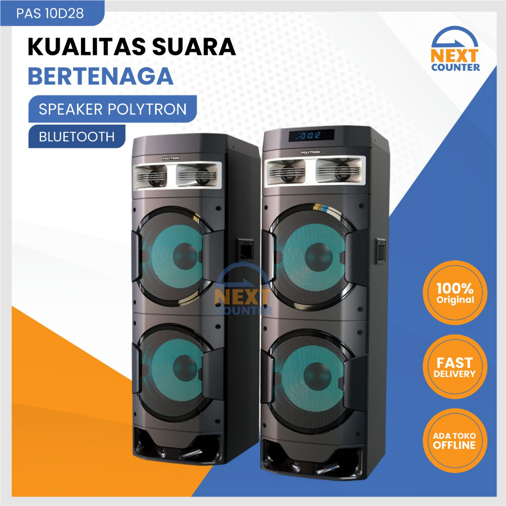 Jual Polytron Speaker Active Pas 10d28 Shopee Indonesia