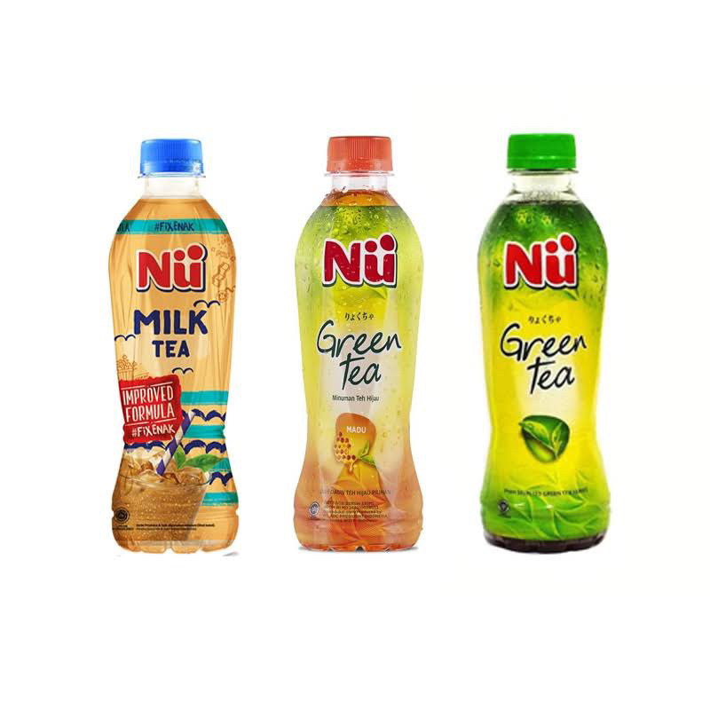 Jual Nu Green Tea (2 Varian Rasa) (450ml) Shopee Indonesia