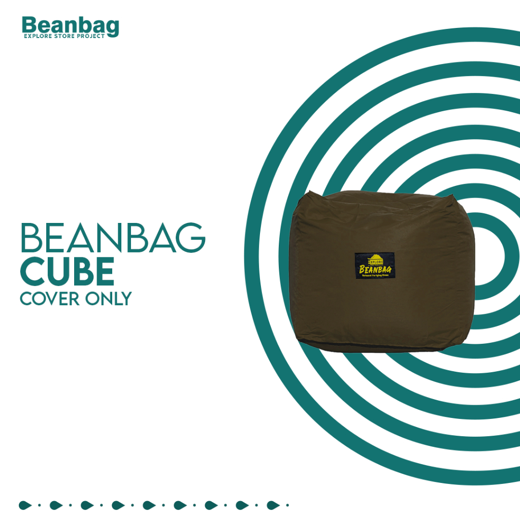 Jual EXPLORE STORE PROJECT || COVER BEAN BAG CUBE SARUNG BEAN BAG COVER ...
