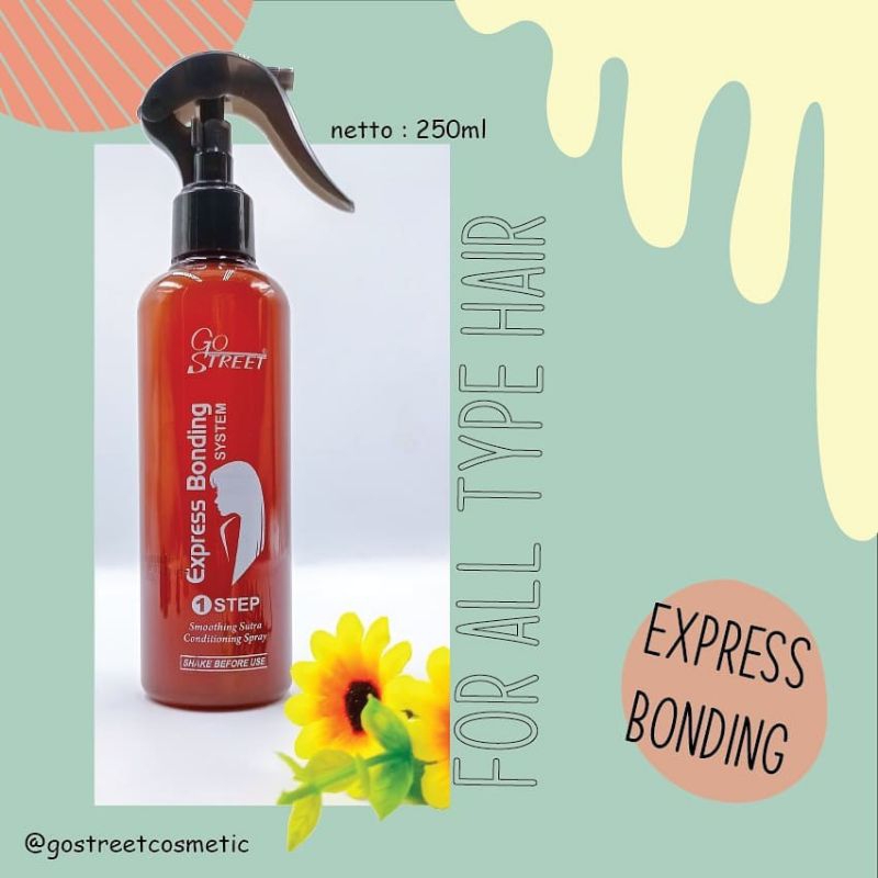 Jual Go street Express Bonding system' 1 Step Spray {Smoothing Sutra ...