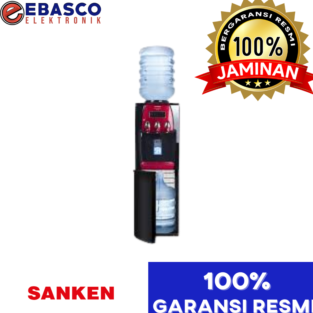 Jual SANKEN Dispenser 78IC Galon Atas & Bawah 3 Tombol Kran Child Lock