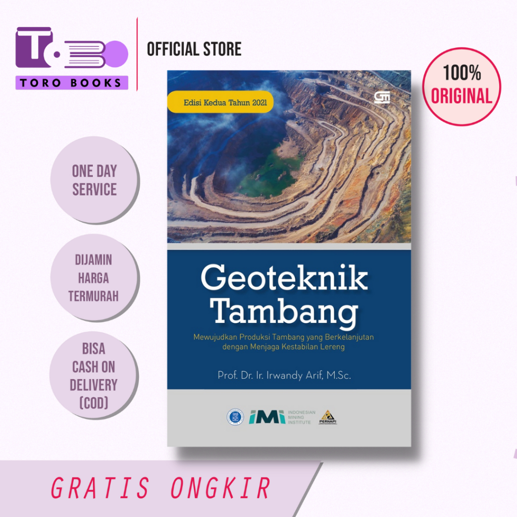 Jual Buku Geoteknik Tambang Edisi Kedua | Shopee Indonesia