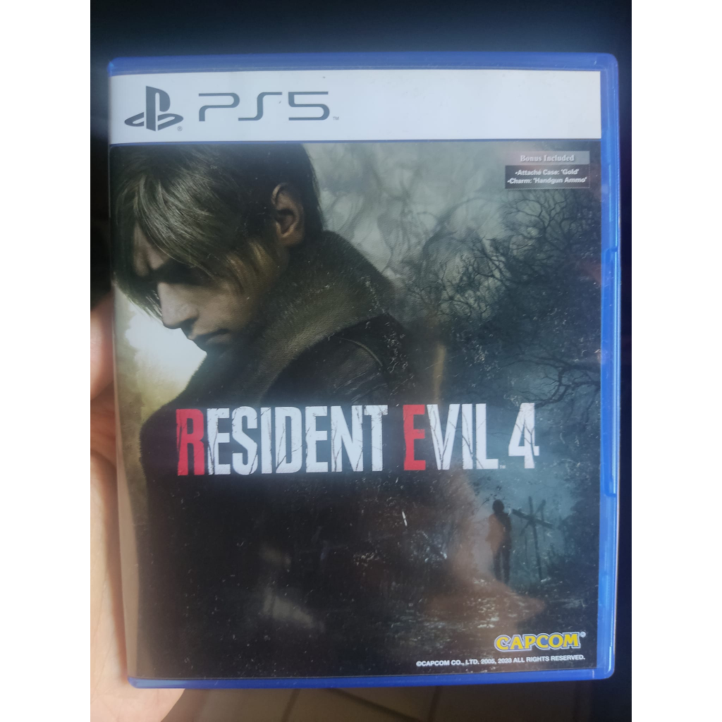 Jeu Resident Evil 4 Remake porte-clés coup de niveau