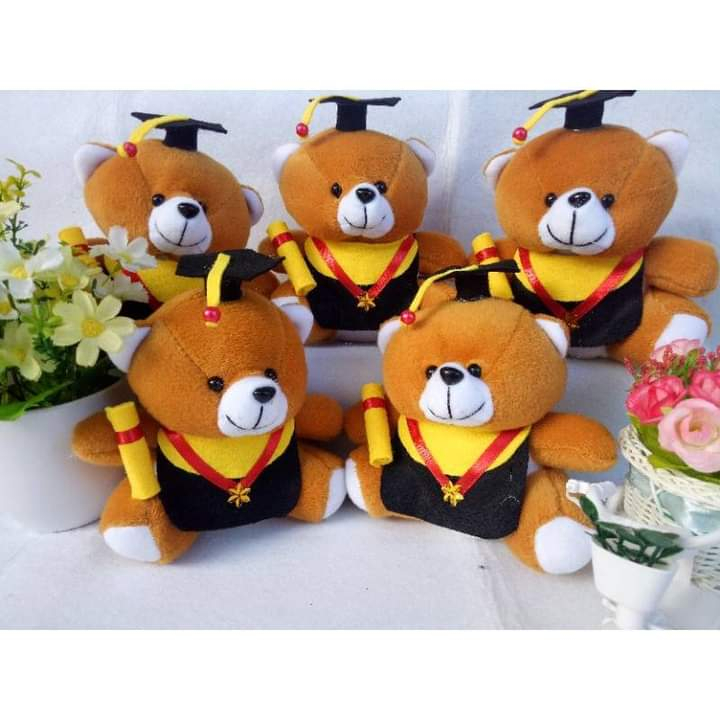 Jual PROMO!! BONEKA BERUANG MINI wisuda lengkap cocok untuk hampers ...
