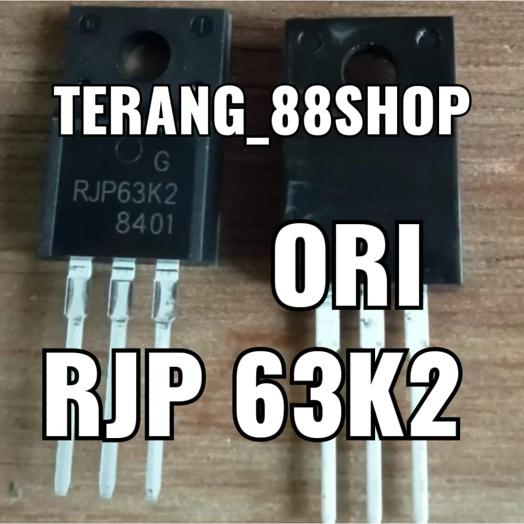 Jual TRANSISTOR ORIGINAL RJP63K2 RJP 63K2 TO220F RJP63 K2 RJP 63 K 2