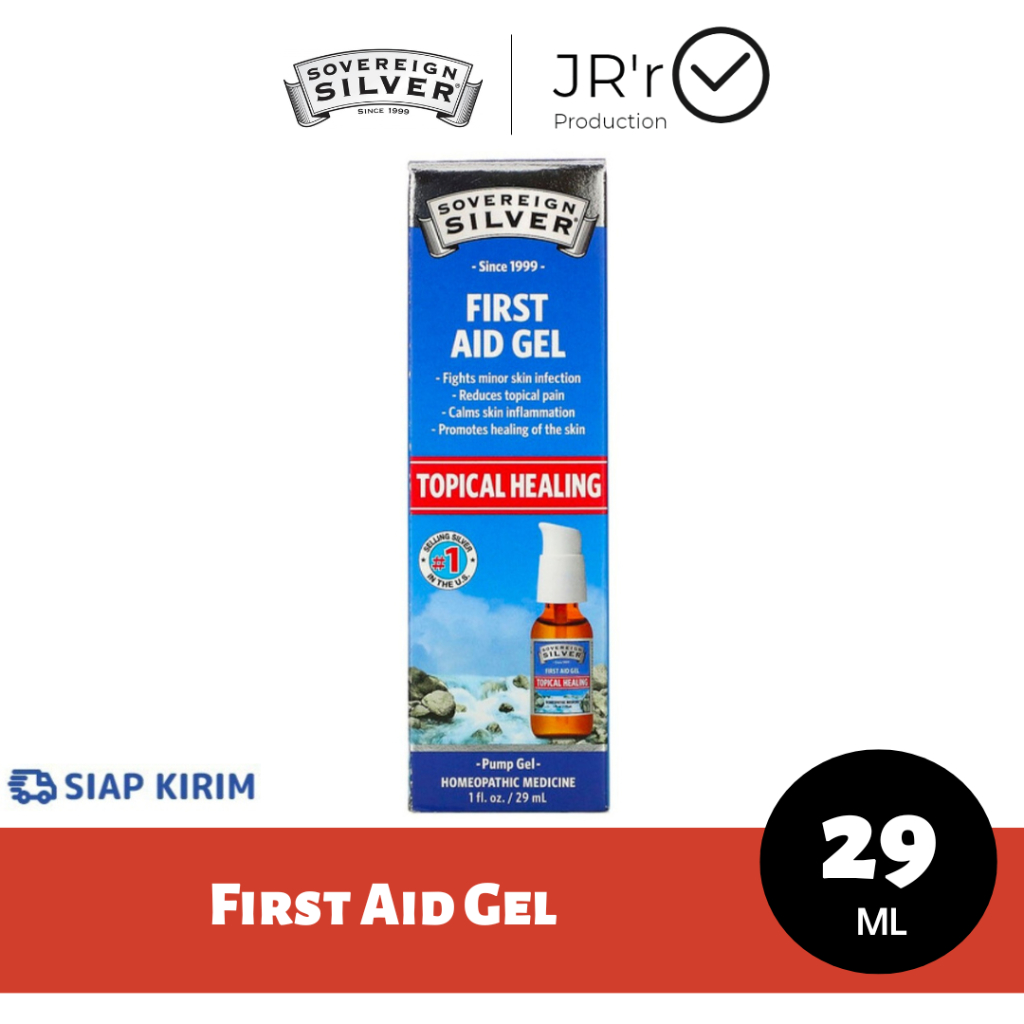 Jual Sovereign Silver, First Aid Gel, 1 fl oz (29 ml) Shopee Indonesia