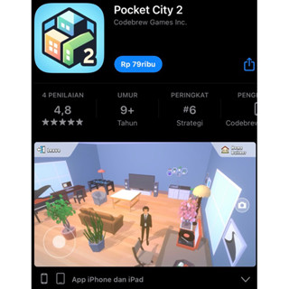 Apps do iPhone: Pocket City