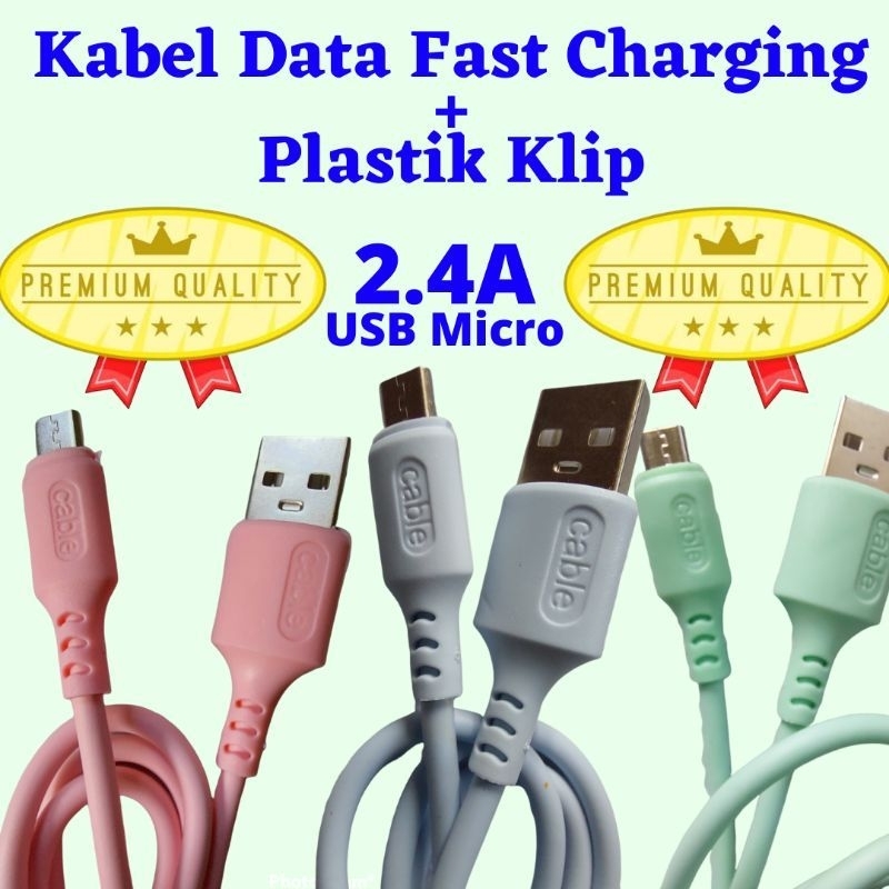 Jual Msecom Kabel Data Micro Usb Fast Charging Meter Premium Untuk Micro Usb Android Pengisian