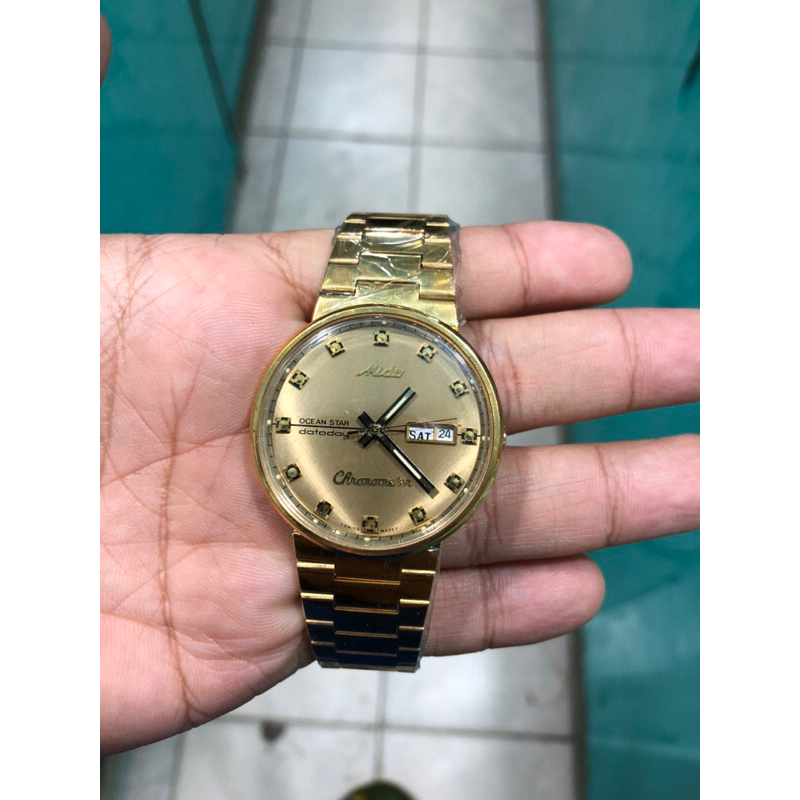 Jual jam tangan klasik jam tangan mido chronometer jam vintage jam elegant jam fashion jam proa Shopee Indonesia