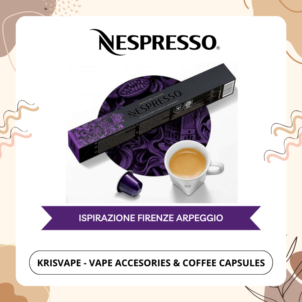 Jual Nespresso Ispirazione Firenze Arpeggio Coffee Capsules Kapsul Kopi Shopee Indonesia