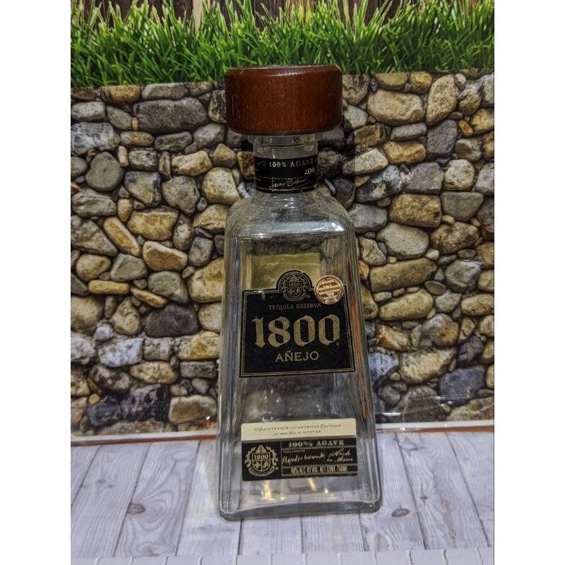 Jual Botol bekas minuman import 1800 anejo. Koleksi/pajangan ...