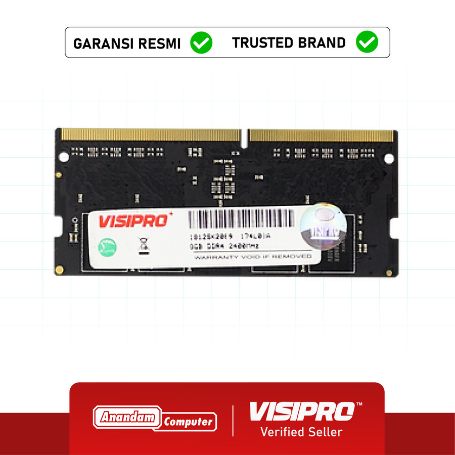 Jual VISIPRO SODIMM DDR4 8GB 3200Mhz | Shopee Indonesia