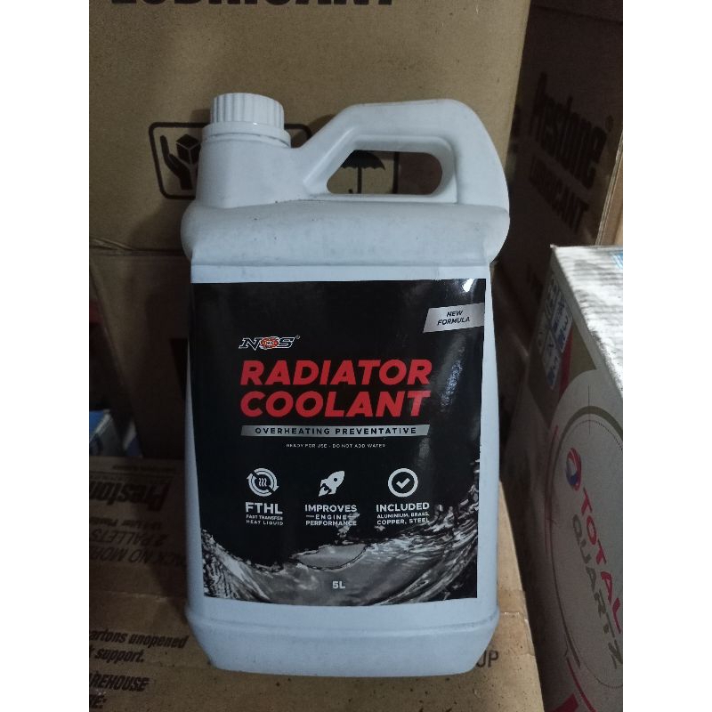 Jual Radiator Coolant Nos Blue Biru Galon 5Liter Radiator Coolant ...