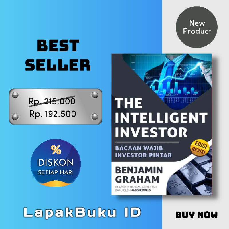 Jual Buku The Intelligent Investor Edisi Revisi Benjamin Graham