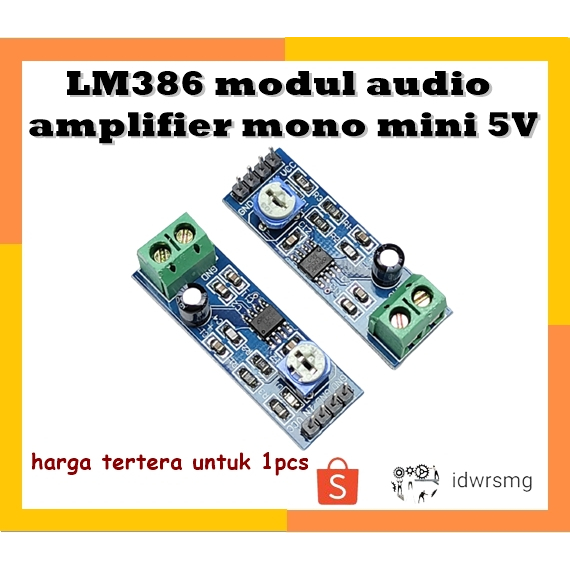 Jual LM386 Audio Amplifier Module 5-9V | Shopee Indonesia