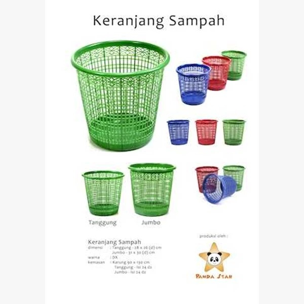 Jual Keranjang Sampah Jumbo Tempat Sampah Besar Tong Sampah Plastik Shopee Indonesia 7565
