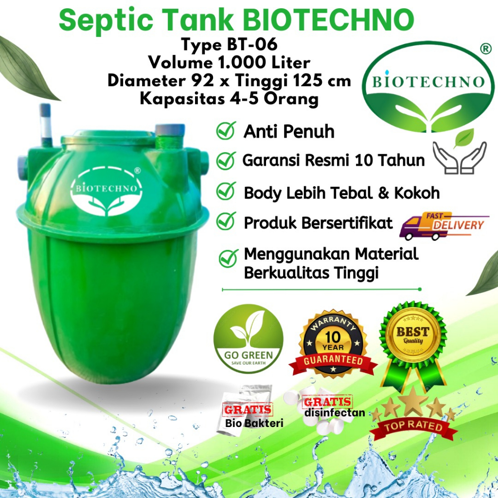 Jual Septic Tank Bio, SepticTank BioTech, Septic Tank BioFilter, Septic ...