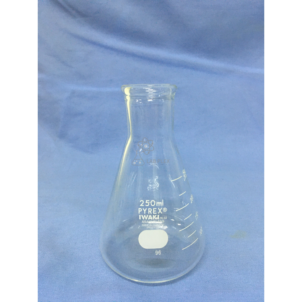 Jual Erlenmeyer Pyrex Iwaki 250 Ml Shopee Indonesia 7077