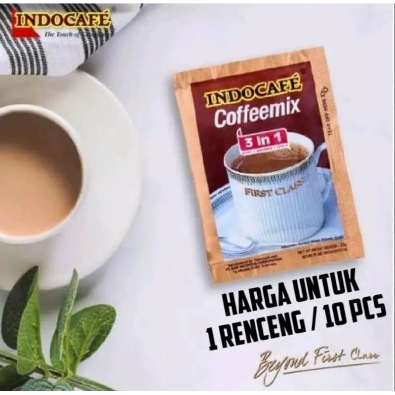 Jual Kopi Indocafe Coffeemix In Gr Renceng Isi Pcs Shopee