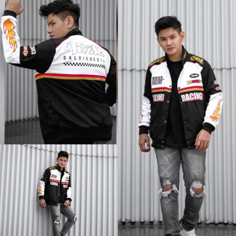 Jual JAKET NASCAR SALVIO HEXIA PARASUT -JAKET MOTOR PRIA RACING PARASIT ...