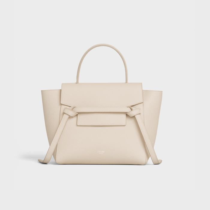 Jual New ✓:Celine BELT NANO Grained Calfskin Bag/Catfish Bag/Tas